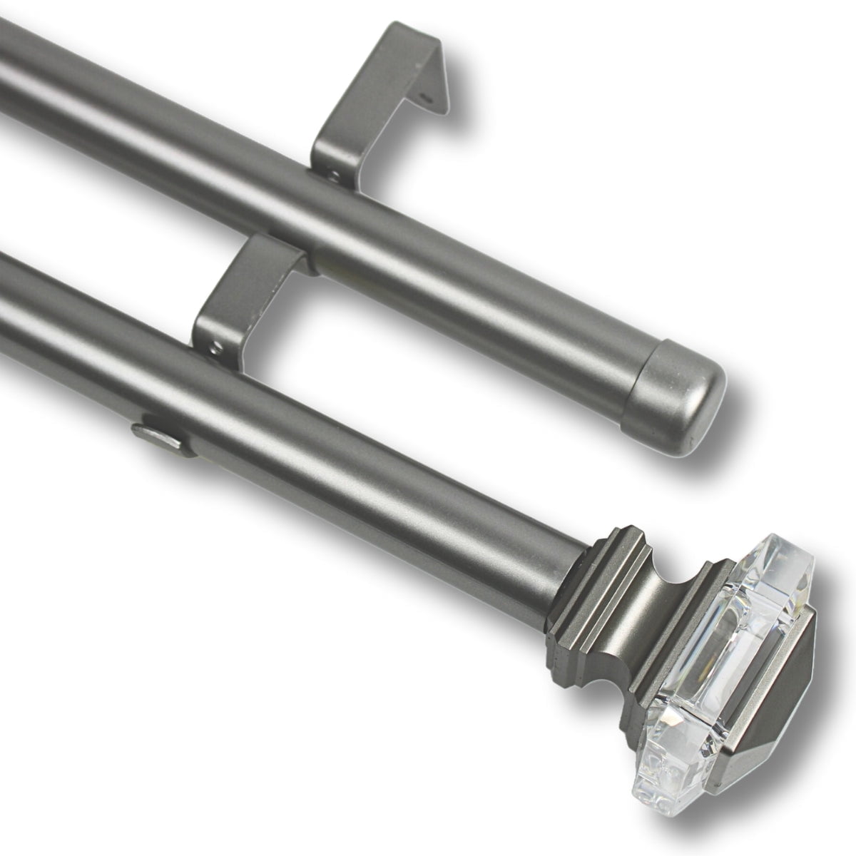 Barras De Cortina 25mm Extensibles Metálicas 120-210 Cm Guiza