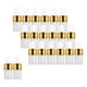 thumbnail image 3 of 20 Unidades De Frascos Cuentagotas De Vidrio Vacíos Para Aceites De Perfume Líquidos Dorados 1 Ml, 3 of 5