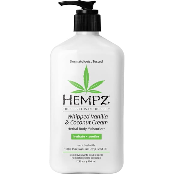 Crema Corporal Hempz Whipped Vanilla Coconut 500ml Vegana