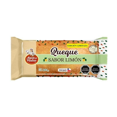 Queque Limón 225 G Agua De Piedra