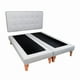 thumbnail image 2 of Cama Dos Plazas Lino Gris, 2 of 3