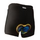 thumbnail image 3 of Pantalones Cortos De Bicicleta 3D Gel Pad Hombres Mujer Ciclismo Ropa Interior Medias Amarillo L, 3 of 5