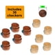 thumbnail image 2 of Fichas De Damas Set De Madera De 30 Piezas 2 5 Cm, 2 of 5