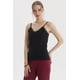 thumbnail image 2 of Polera Peto Mujer Pabilo Escote Con Encaje Negro, 2 of 4