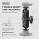 thumbnail image 2 of Brazo Doble Enchufe TUSITA Lock 360 9.5 cm Mediano, 2 of 7