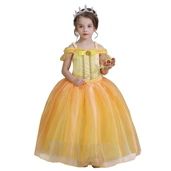 Disfraz Princesas Bella Niña Disney La bella y la Bestia