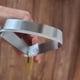 thumbnail image 3 of Herramienta de flechado de acero forjado con mango de madera - raspadora de esconder de precisión para moskrat, visón, pequeño juego y taxidermia, 3 of 3