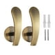 thumbnail image 2 of 2 Uds Elegantes Ganchos Para Sujetar Cortinas Para Decoración Del Hogar Dorado, 2 of 3