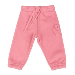 Pantalón Buzo Bebé Niña Rosado Pillin