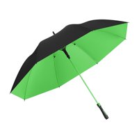 Ioensy - Paraguas Plegable De Mango Largo A Prueba De Viento De Doble Capa Para Campamento Pesca Mujer Verde