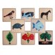 thumbnail image 3 of Madera Contrachapada 8 Animal Planta Forma Rompecabezas Ni?os Ni?os Juguete Educativo Temprano, 3 of 5