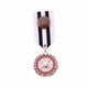 thumbnail image 2 of Insignia De Tela A Rayas, Medalla, Joyería única, Ramillete Para Abrigo, Camisa, Mujer, Hombre, Estilo F, 2 of 3