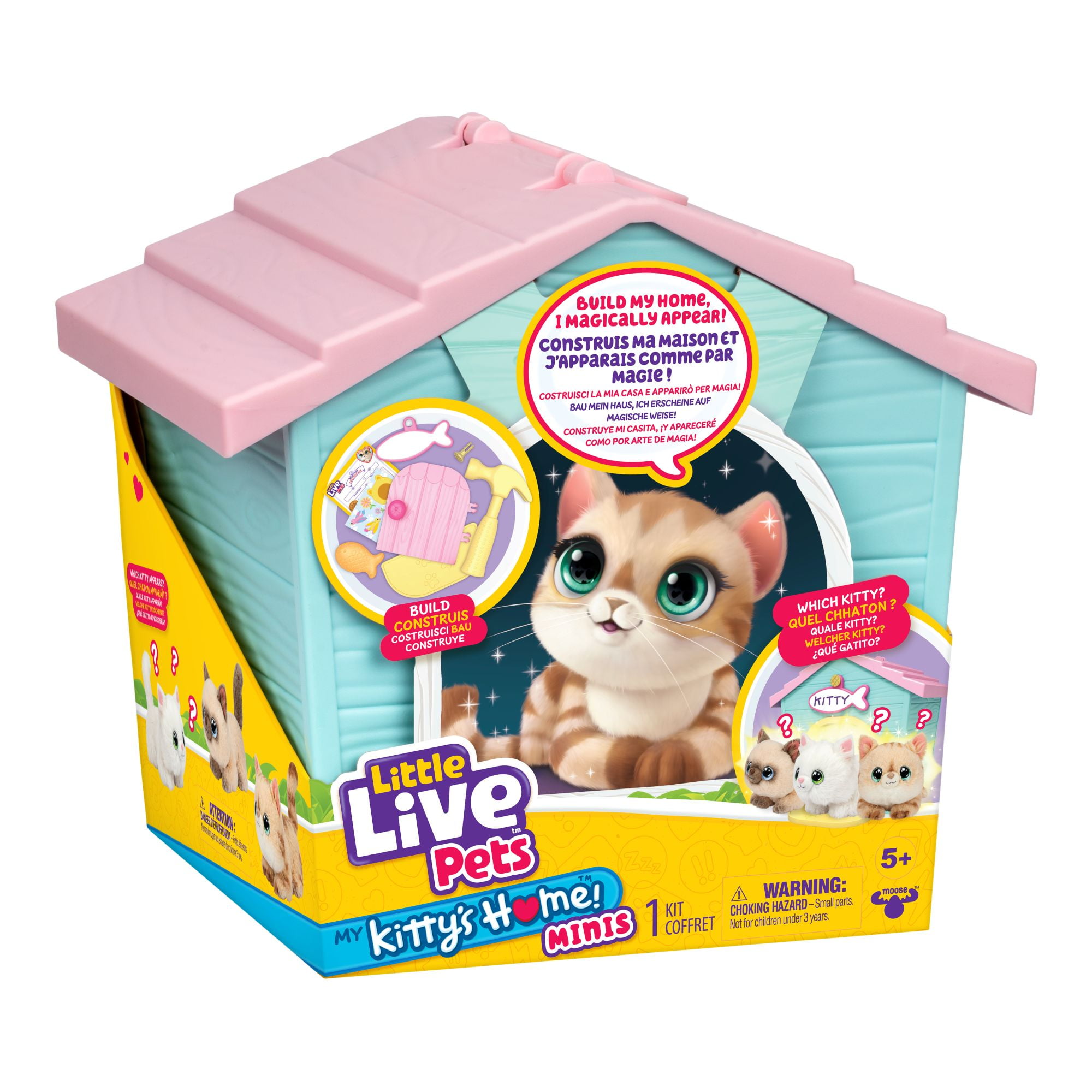 Little Live Pets Casa Gatitos Set Juego