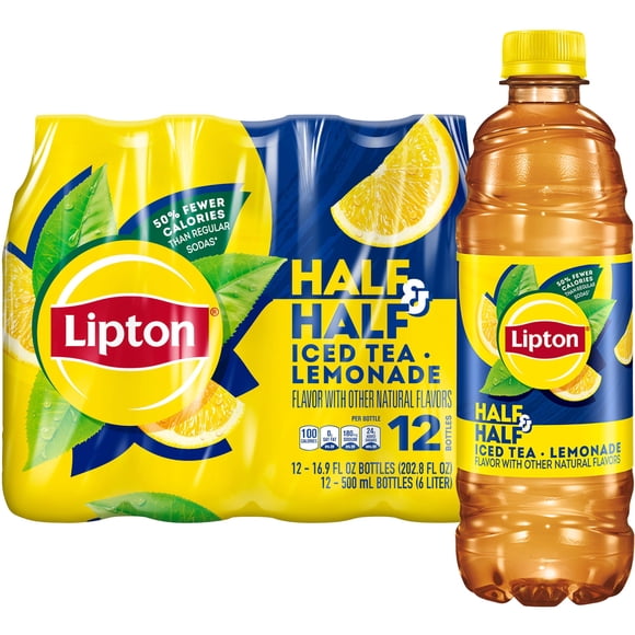 Bebida Lipton Half & Half Té Helado y Limonada 12x500 ml