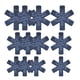 thumbnail image 1 of 12 Protectores Antideslizantes Para Sartenes Antiadherentes, Color Gris, 1 of 5