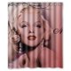 thumbnail image 1 of Cortina de ducha con diseño de Marilyn Monroe, con ganchos, 60 x 72 pulgadas, 1 of 3