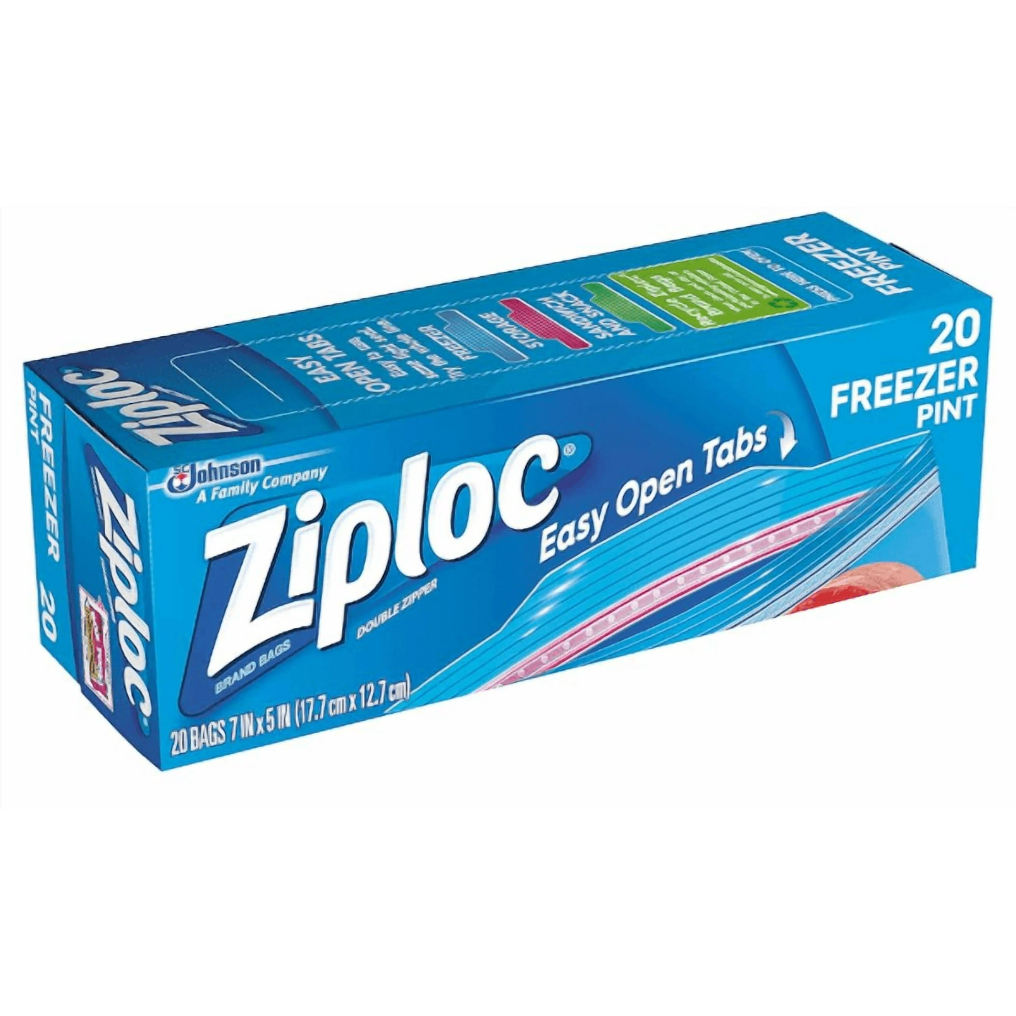 Ziploc - Bolsa Freezer 20un