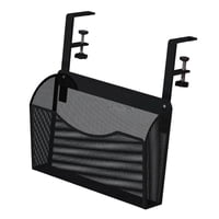 Magideal - Soporte De Almacenamiento Debajo De La Mesa, Abrazadera En La Cesta Del Escritorio, No Se Requieren Herramientas, Estante De Almacenamiento Lateral De