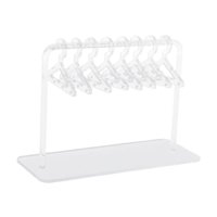 Ioensy - Expositor De Pendientes De Acrílico, Bonito Colgador De Pendientes Para Sala De Estar, Pequeño Y Transparente