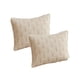 thumbnail image 1 of Pack De 2 Fundas De Cojin Serie Abanico 30x50 Cm Beige, 1 of 4