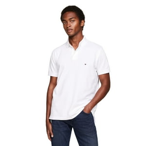 Polo Tommy Hilfiger 1985 Slim De Manga Corta Para Hombre
