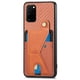 thumbnail image 5 of Funda Resistente para Samsung Galaxy S20 Plus con Tarjetero y Soporte, Diseño Magnético Marrón, 5 of 5