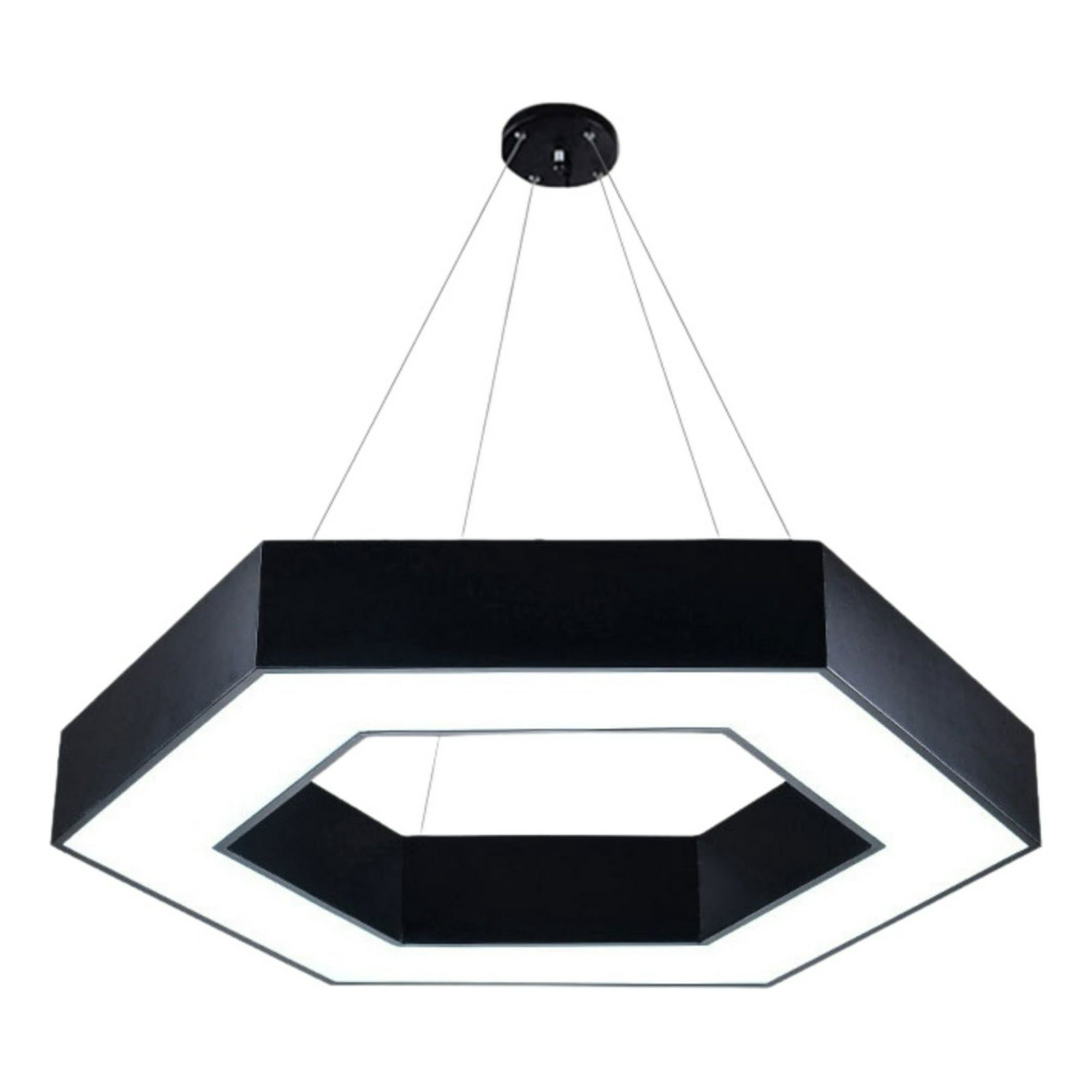 Genérico - Lampara Colgante Hexagonal Led Minimalista Hogar Sala Lau