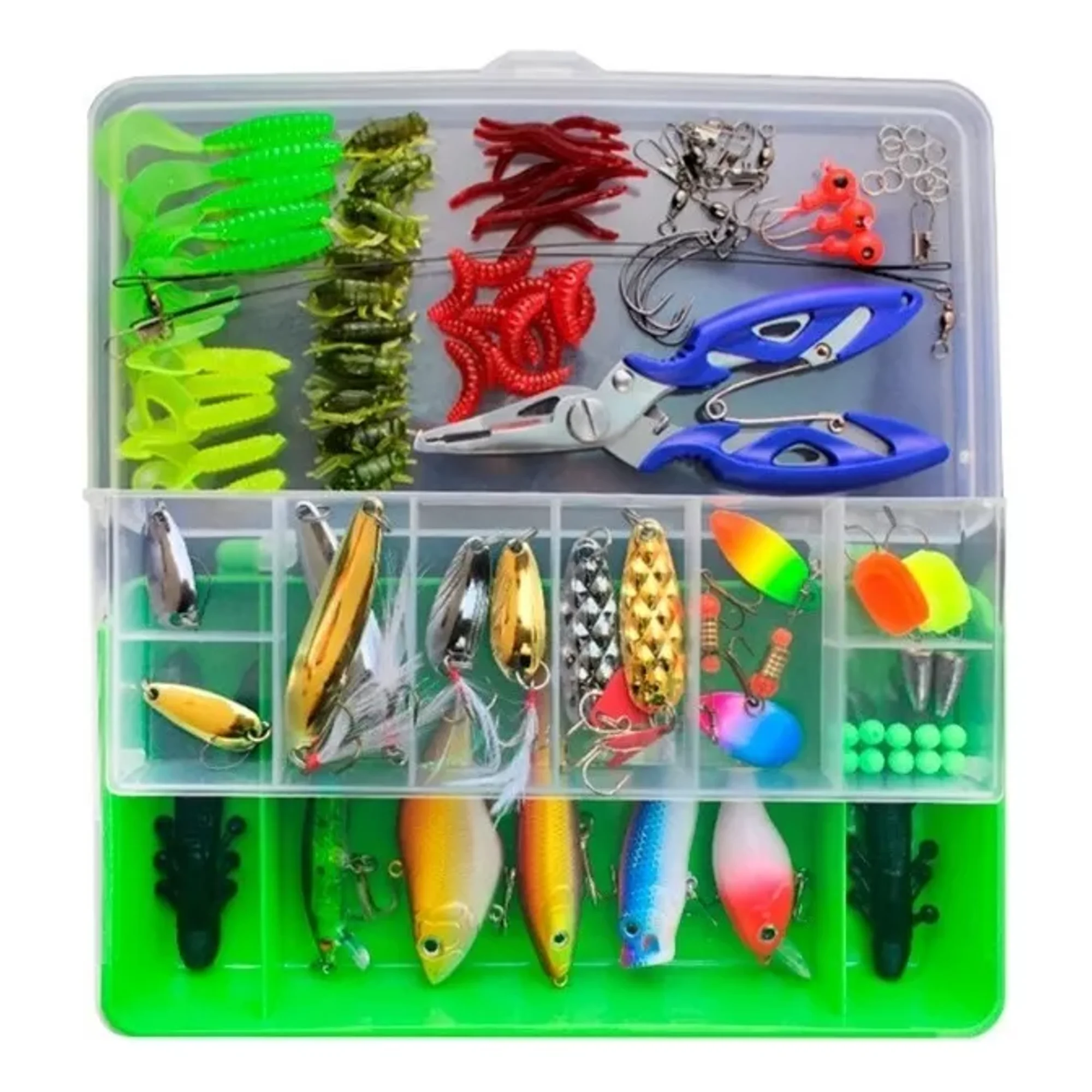Max - Señuelos De Pesca Kit De 101 Unidades /03-dbg1383 Color Multicolores