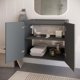 thumbnail image 3 of Tocador de baño Modway Vitality, soporte de pared, 76 cm, gris, 3 of 8