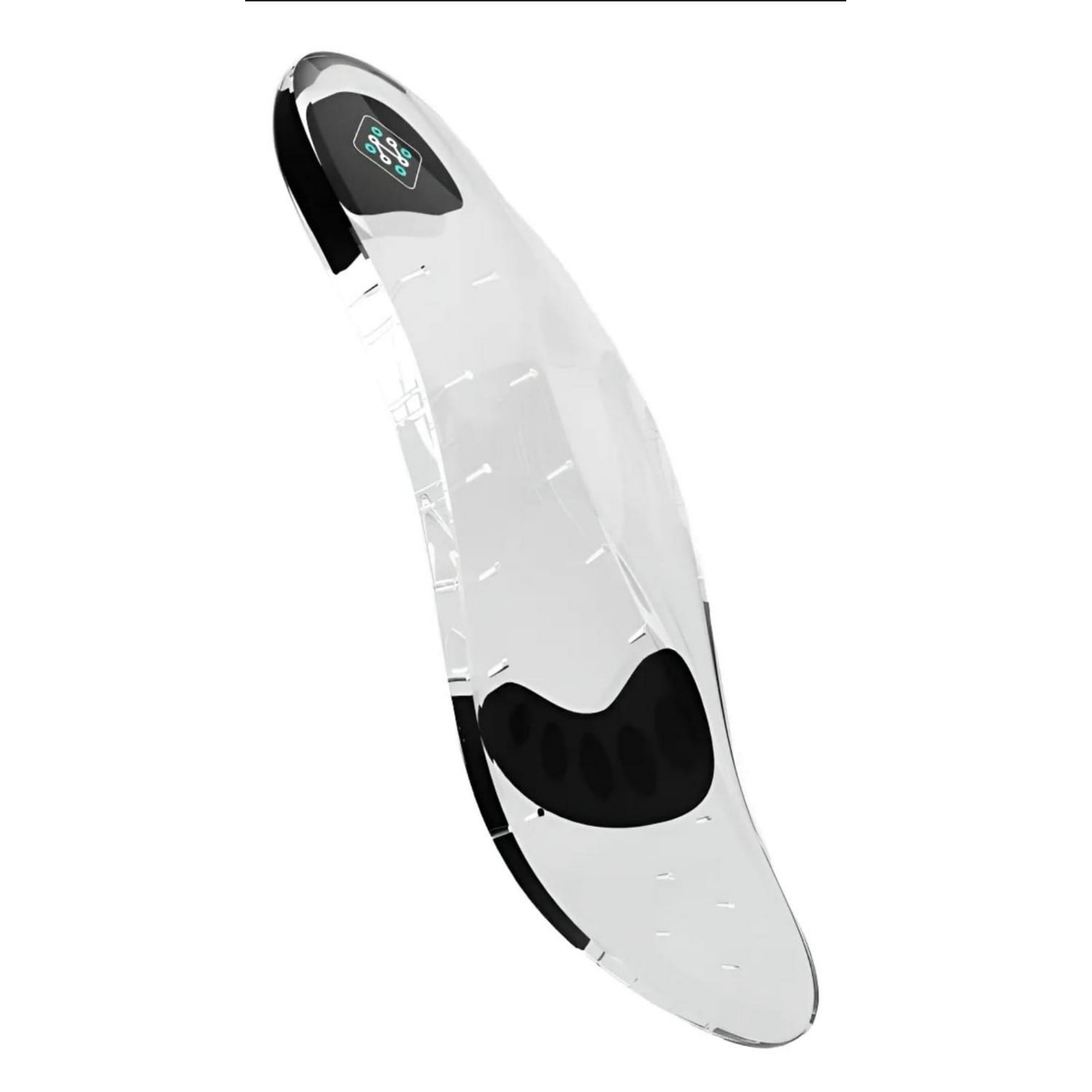 Nextep - Par De Plantillas De Silicona Con Arco Terapeutico Y Puntos De Gel Blanco M