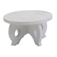 thumbnail image 5 of Soporte Para Macetas, Estante Para Macetas, Estante Esquinero Para Balcón, Soporte Redondo De Madera Para Plantas, Color Blanco, 5 of 5