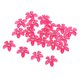 thumbnail image 5 of 20 flores Flatback Button Rhinestone adornos para boda rosa roja, 5 of 5