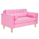 thumbnail image 2 of Sofa Retro 2c Felpa 05 Rosado, 2 of 6