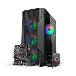 Gear - Pc Gamer Xt1 Ryzen 5 5600G 512Gb Ssd M.2 16Gb Radeon Vega 7 - Nuevo