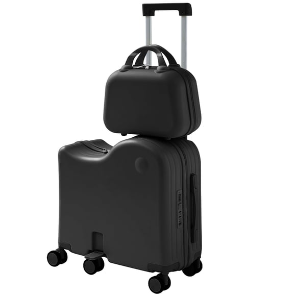 Maleta TABU Ride‑On para Niños – Color Negro