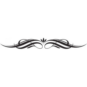 Rienda Libre Graphics - Decomural Swirl Crown Decorative Headboard Ws-15389