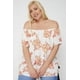 thumbnail image 5 of Top con Hombros Descubiertos y Estampado Floral, Talla 3XL, 5 of 5
