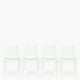 thumbnail image 1 of Packs 4 Sillas Plástico Terraza Todi Blanco, 1 of 5