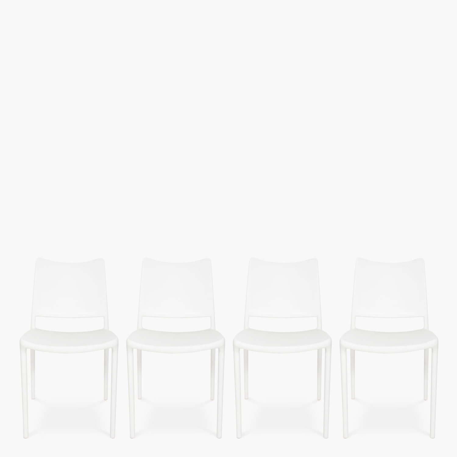 Form Design - Packs 4 Sillas Plástico Terraza Todi Blanco