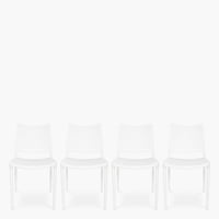 Form Design - Packs 4 Sillas Plástico Terraza Todi Blanco
