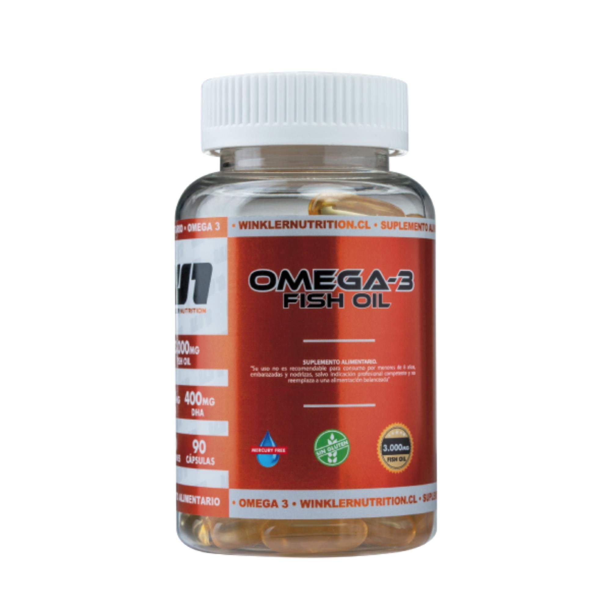 Suplemento Alimentario Omega 3 30 g Winkler nutrition