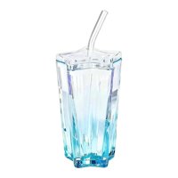 Bothyi - Vaso Reutilizable Con Forma De Estrella Para Beber, Ideal Para Té, Cerveza, Oficina, Color Azul