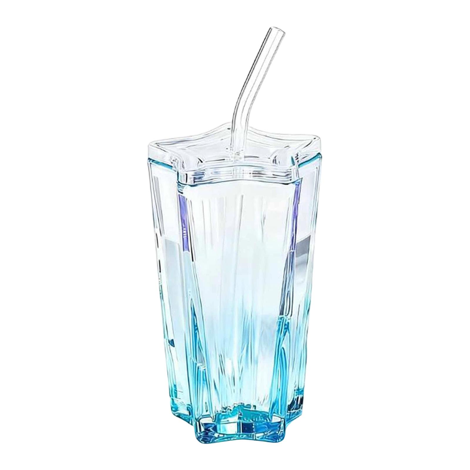Bothyi - Vaso Reutilizable Con Forma De Estrella Para Beber, Ideal Para Té, Cerveza, Oficina, Color Azul