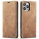thumbnail image 2 of CaseMe Funda de Cuero para iPhone 16 Pro Max, Funda de Cuero Tipo Billetera con Tarjetero, Cierre Magnético, a Prueba de Golpes, Soporte, Funda Protectora para iPhone 16 Pro Max, Marrón, 2 of 12