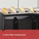 thumbnail image 3 of Tostadora BLACK+DECKER TR1410BD, 4 rebanadas, extra ancha, 7 pantallas, 3 of 7