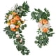 thumbnail image 1 of Granja Flores Artificiales Arco Decoración Colgante Para Dormitorio Ceremonia Vacaciones Naranja, 1 of 5