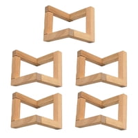 Bothyi - Soporte De Madera De Abedul, Base De Lámpara De Luna Para Piedras Preciosas, Cuchara, Cucharón, Decoración Para El Hogar Y La Oficina, 6Cm