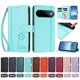 thumbnail image 4 of Funda Cartera Trébol para Google Pixel 11 Pro con Ranuras Tarjetas y Carga Inalámbrica Verde menta, 4 of 6