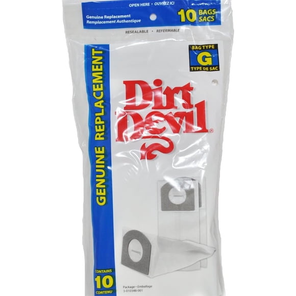 Bolsas para Aspiradora Dirt Devil Style G, 10 Unidades