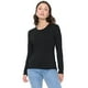thumbnail image 1 of Polera Mujer Manga Larga Negro Corona, 1 of 5